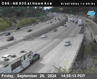 NB 805 at Home Ave (On Ramp)