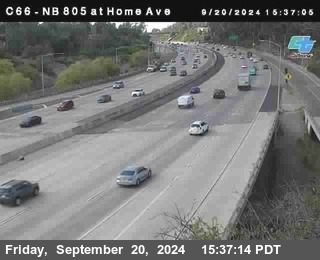 NB 805 at Home Ave (On Ramp)