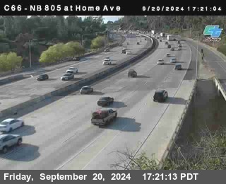 NB 805 at Home Ave (On Ramp)