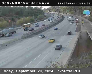 NB 805 at Home Ave (On Ramp)