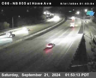 NB 805 at Home Ave (On Ramp)