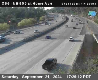 NB 805 at Home Ave (On Ramp)