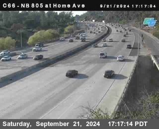 NB 805 at Home Ave (On Ramp)