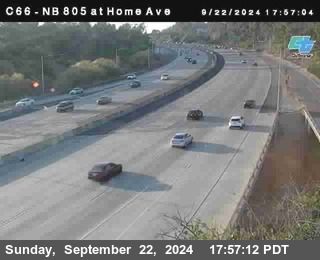 NB 805 at Home Ave (On Ramp)