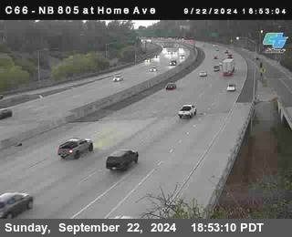 NB 805 at Home Ave (On Ramp)