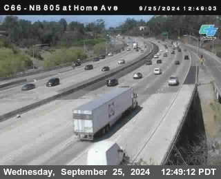 NB 805 at Home Ave (On Ramp)