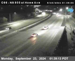 NB 805 at Home Ave (On Ramp)