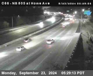 NB 805 at Home Ave (On Ramp)