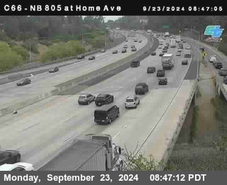 NB 805 at Home Ave (On Ramp)