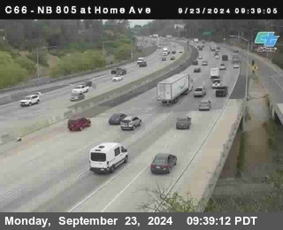 NB 805 at Home Ave (On Ramp)