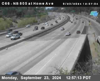 NB 805 at Home Ave (On Ramp)