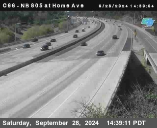 NB 805 at Home Ave (On Ramp)