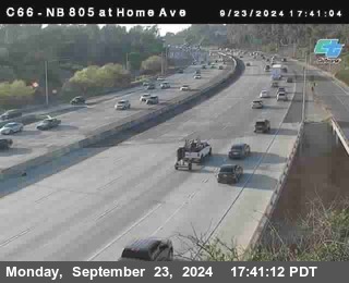 NB 805 at Home Ave (On Ramp)