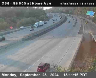 NB 805 at Home Ave (On Ramp)