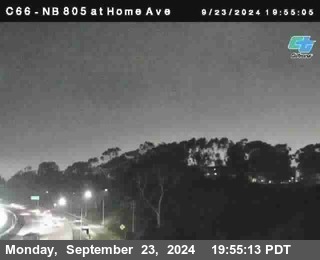 NB 805 at Home Ave (On Ramp)