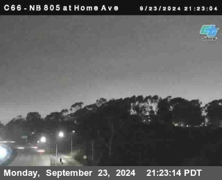 NB 805 at Home Ave (On Ramp)