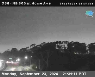 NB 805 at Home Ave (On Ramp)