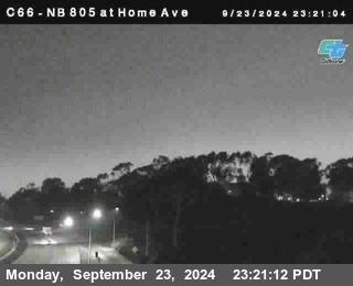 NB 805 at Home Ave (On Ramp)