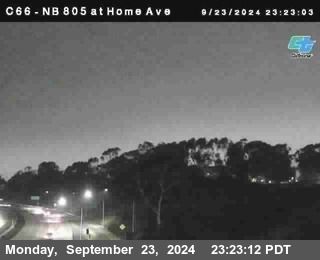 NB 805 at Home Ave (On Ramp)