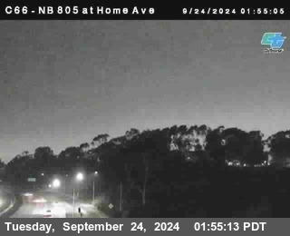 NB 805 at Home Ave (On Ramp)