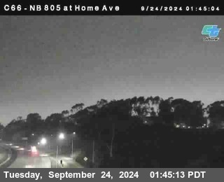 NB 805 at Home Ave (On Ramp)