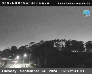 NB 805 at Home Ave (On Ramp)