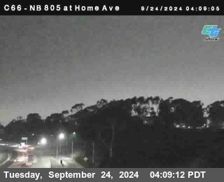 NB 805 at Home Ave (On Ramp)