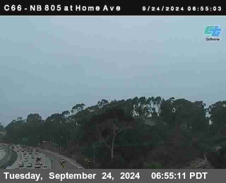 NB 805 at Home Ave (On Ramp)