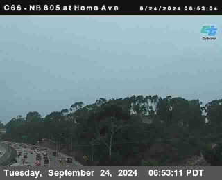 NB 805 at Home Ave (On Ramp)