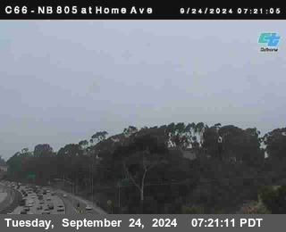 NB 805 at Home Ave (On Ramp)