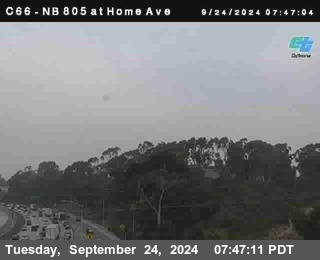 NB 805 at Home Ave (On Ramp)