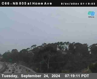 NB 805 at Home Ave (On Ramp)