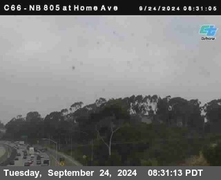 NB 805 at Home Ave (On Ramp)