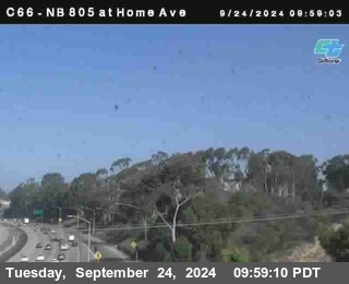 NB 805 at Home Ave (On Ramp)