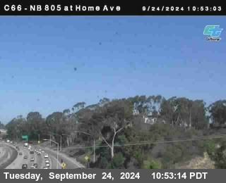 NB 805 at Home Ave (On Ramp)