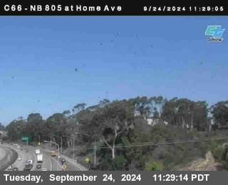 NB 805 at Home Ave (On Ramp)