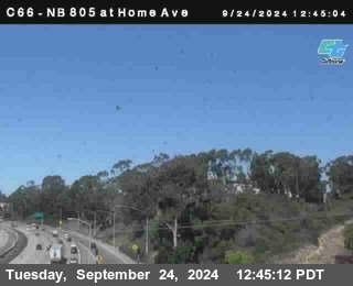 NB 805 at Home Ave (On Ramp)