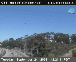 NB 805 at Home Ave (On Ramp)