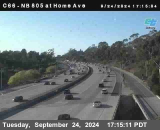 NB 805 at Home Ave (On Ramp)