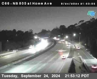 NB 805 at Home Ave (On Ramp)