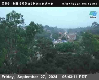 NB 805 at Home Ave (On Ramp)