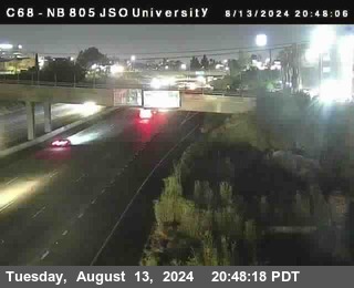 NB 805 at Landis st