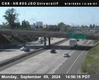 NB 805 at Landis st