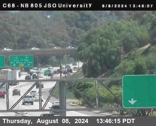 NB 805 at Landis st