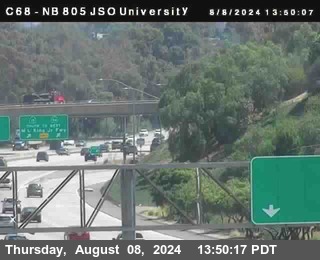 NB 805 at Landis st