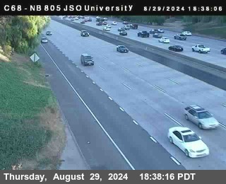 NB 805 at Landis st