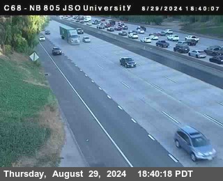 NB 805 at Landis st