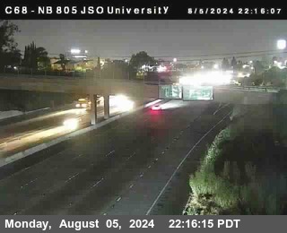 NB 805 at Landis st