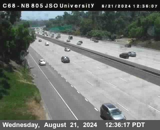 NB 805 at Landis st