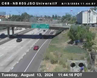 NB 805 at Landis st